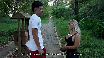 I fuck a stranger in public and he cums in