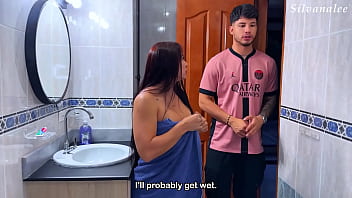 Big-cocked stepson takes advantage of his stepmother being home alone