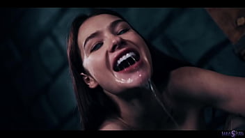 Parasited Lesbian Scissoring Teen Sex - HUGE Tits Cosplay Girl