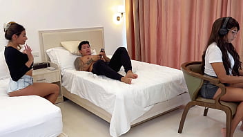 Husband cheats on his wife by fucking his stepdaughter right