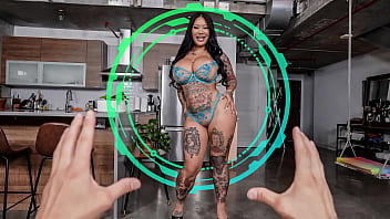 SEX SELECTOR - Curvy, Tattooed Asian Goddess Connie Perignon Is