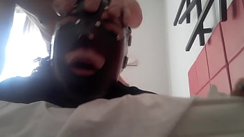 Laura on heels on a rough deepthroat scene &ndash; suck