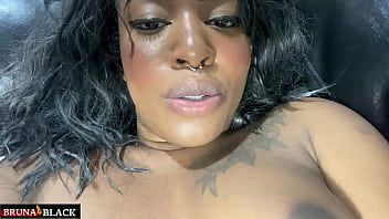 Young girl enjoying playing strong siririca without stopping.