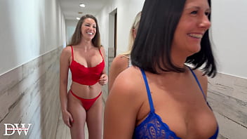 Three Horny Hotwives Get Destroyed