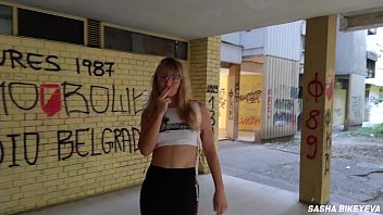 Pov amateur outdoor gystyle blowjob cum swallow russian milf sasha