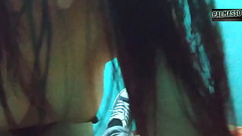 I found my friend's wife alone at home and we