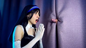 Nun Tamaki Kotatsu got a dick in confession, Fire Force