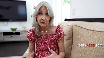 Nana Looks 70 But Her Pussy Looks 20  -