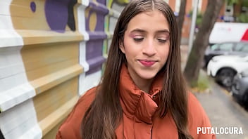 PutaLocura - Petite Colombian young woman Sofia Smith is caught
