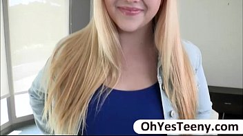 Teen Samantha is contented for big cock as she gets