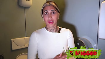 Bareback anal sex, ass to mouth. BBC for slut Valeria