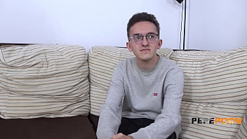 SUPER-BUSTY Latin mature MILF Luana eats up a nervous Spanish