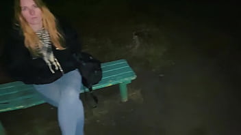 Met on the street and fucked a blonde with a