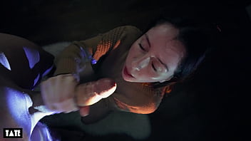 Double facial for my little stepsis