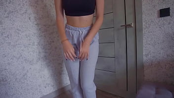 OMG Did I piss on my sweatpants??? Female Desperation Pee