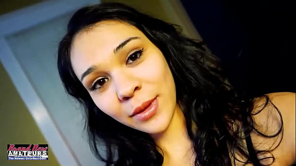 Skinny Brunette Coed Sabrina Sucks A Cock And Swallows The