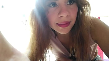 Hidden camera 18 year old latina with a big ass