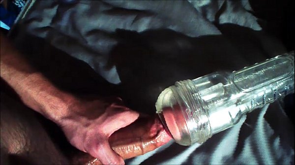 Filling the fleshlight