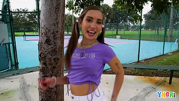 YNGR - Pigtails Teen Bailey Base Is Down To Fuck