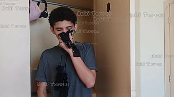 I caught my cheeky half-brother sniffing my panties in the