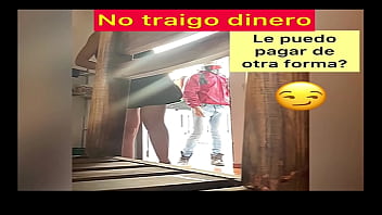 Mexican Morrita Tries to SEDUCE a Food Delivery Man to