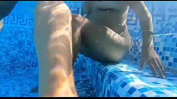 In The Pool And Inside My Pussy &ndash; A Tasty