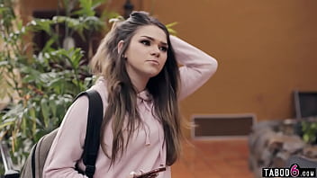 Teen tourist Athena Faris in an Airbnb in Germany with