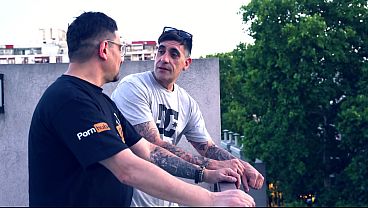 My neighbors (blonde with a big ass and brunette with