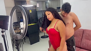 I help my little stepsister with her social media and