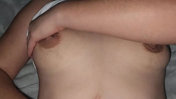 What nice tits my student has