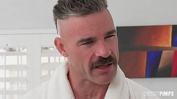 Sexy Petite Step Stepdad to Keep Her Stripper Secret From