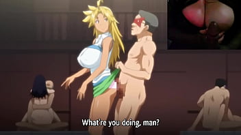 Hot girl with big tits fucking with everybody in the