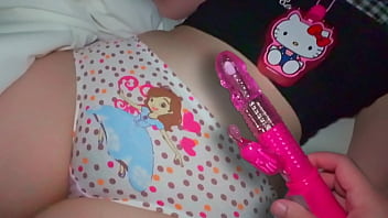 Up your daughter's resting friend with a vibrating massager.