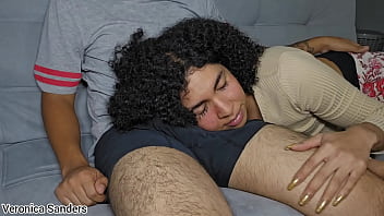 It gets hot on the couch and we end up