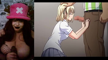 Hotwife with BigTits watching Hentai - JK to Ero Konbini