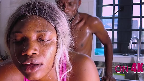 Mr. Plumber plugs his big cock on the young girl