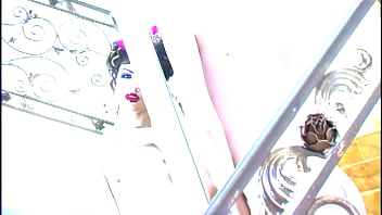 Annika looks like she's been playing in the Garden of