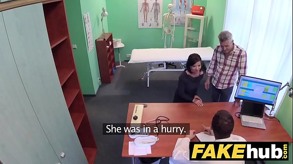 Fake Hospital Czech doctor cums over horny cheating wifes tight