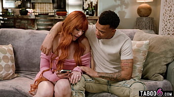 Dramatic stepmom fucks her black BBC stepson because he knows