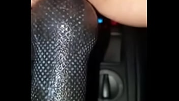 In the car masturbation