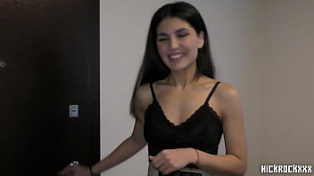 Meeting a new neighbor from Uzbekistan-Tajikistan ( Oriental beauty girl