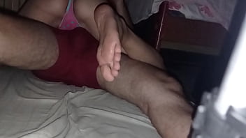 I love that in the morning he rides me on