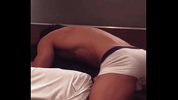 After the party my friend's straight boyfriend fucks me at