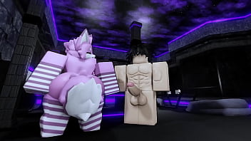 Rough sex with a furry in roblox :P