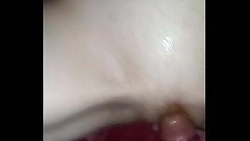 Squirting first time buttplug with bondage