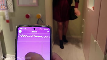 Public Remote Vibrator In the Mall - I control the