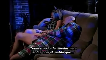 Fucking with mom's boyfriend while d.