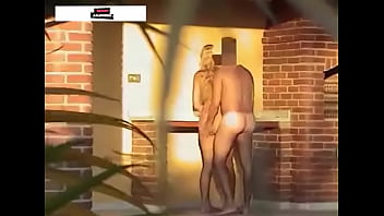 Hot young blonde and caught by hidden camera screwing on