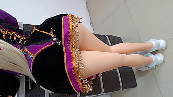 Having sex with a sexy round ass big tits cute