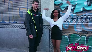 Big bottomed black babe Zoe is desperate for sex after